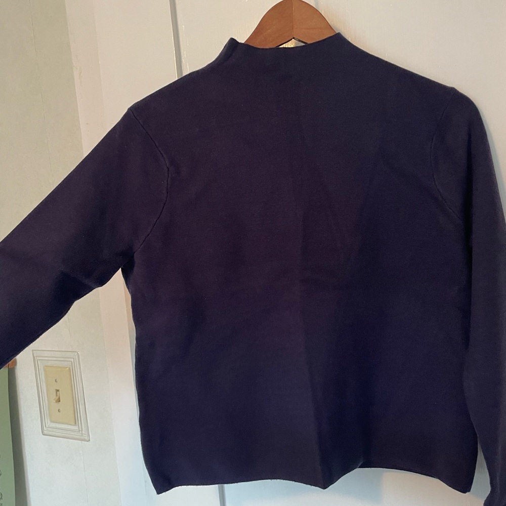 Dark Blue /Navy mock sweater